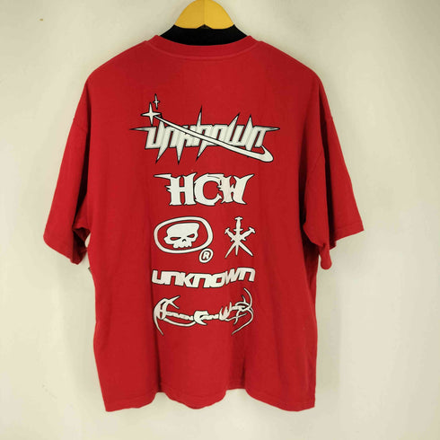 アンノウン UNKNOWN 両面プリント S/S Tシャツ メンズ JPN:M