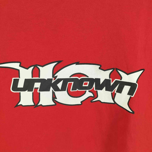 アンノウン UNKNOWN 両面プリント S/S Tシャツ メンズ JPN:M