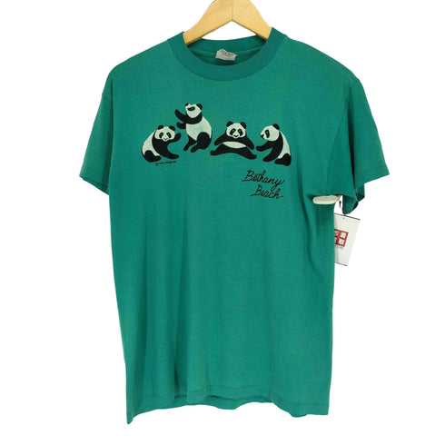 80S 1986年コピーライト パンダプリントTシャツ メンズ JPN:M