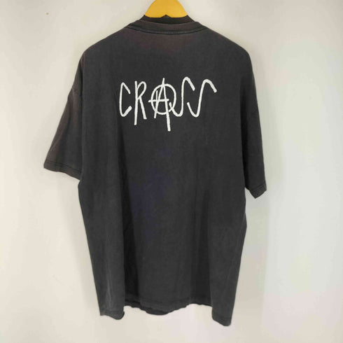 CRASS 両面プリント S/S Tシャツ メンズ
