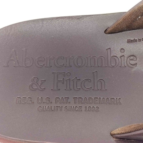 アバクロンビーアンドフィッチ Abercrombie & Fitch レザービーチサンダル メンズ