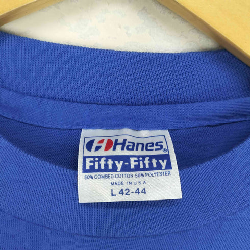 ヘインズ Hanes 80S 1984コピーライト プリント半袖Tシャツ メンズ JPN:L