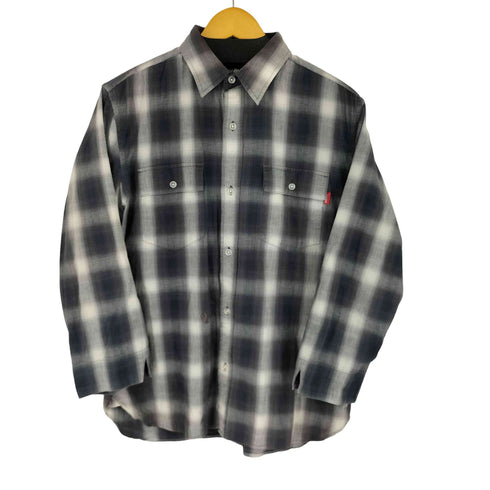 ステューシー Stussy 00S L/S オンブレチェックシャツ メンズ import:L