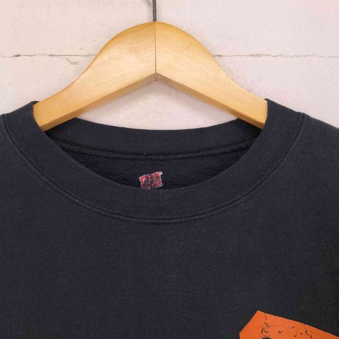 ヘインズ Hanes 両面チームプリントクルーネックスウェット メンズ JPN:L