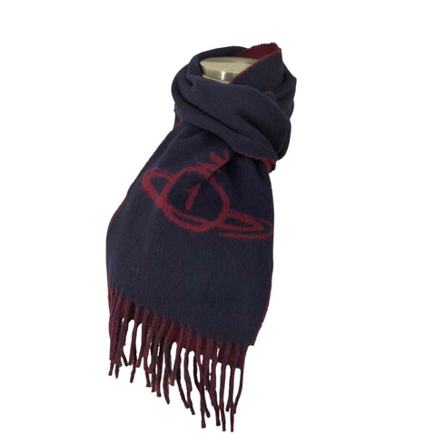 ヴィヴィアンウエストウッド Vivienne Westwood ORB1リバーシブルマフラー メンズ