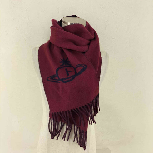 ヴィヴィアンウエストウッド Vivienne Westwood ORB1リバーシブルマフラー メンズ