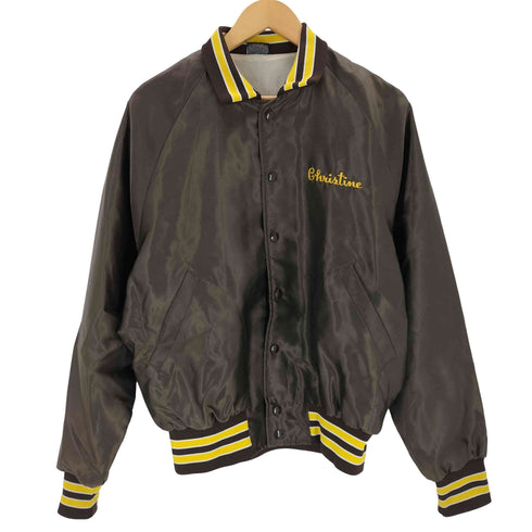 ヒルトン HILTON 80s USA製 ナイロンスタジャン メンズ JPN:M