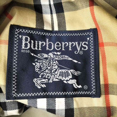 バーバリーズ BURBERRYS 裏地ノヴァチェックステンカラーコート メンズ 170
