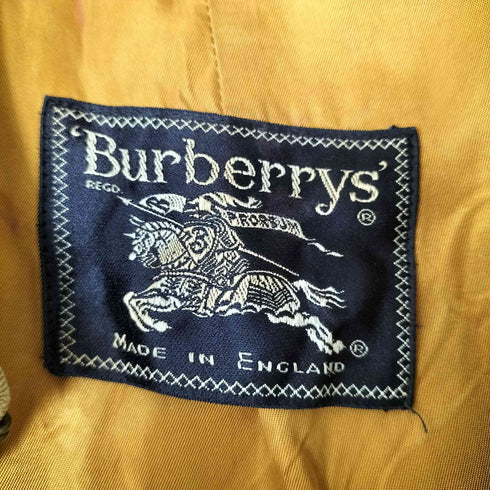 バーバリーズ BURBERRYS MADE IN ENGLAND トレンチコート メンズ