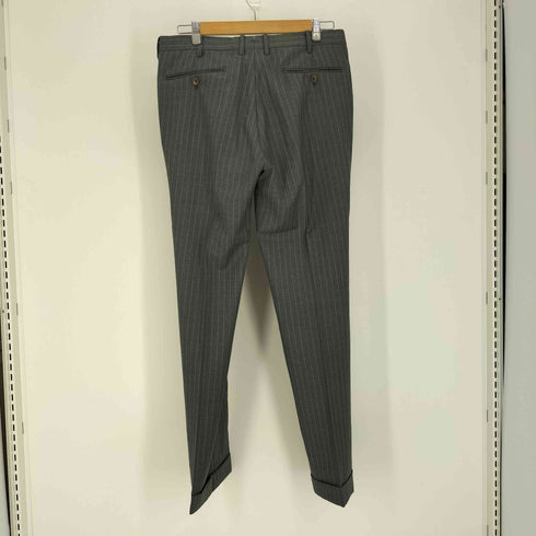 バーニーズニューヨーク BARNEYS NEWYORK PERENNIAL SUPER 110S FABRIC ストライプ 2B テーラードジャケット スラックス セットアップ メンズ 48