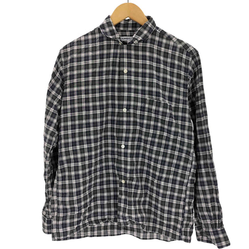 BAMBOO SHOOTS チェック柄 オープンカラーシャツ レディース JPN:M