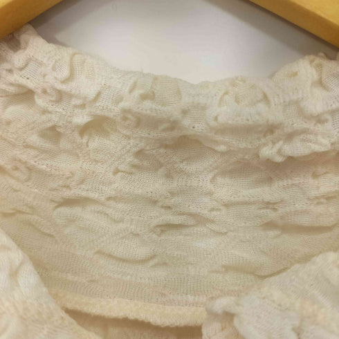 Vネックスキッパー ポップコーン L/S ポロシャツ レディース