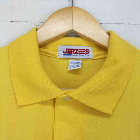 ジャージーズ JERZEES USA製 両面プリントポロシャツ メンズ JPN:L