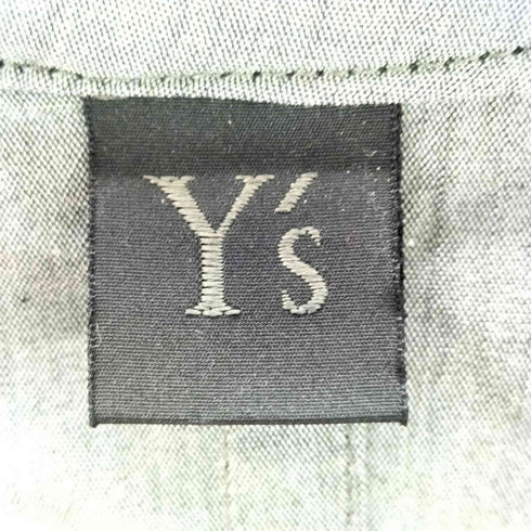 ワイズ Ys ダブルフェイスシースルーロングシャツコート レディース 1