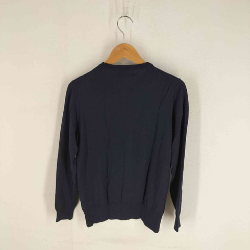 ジェイプレス J.PRESS クルーネック ウール カーディガン レディース JPN:M