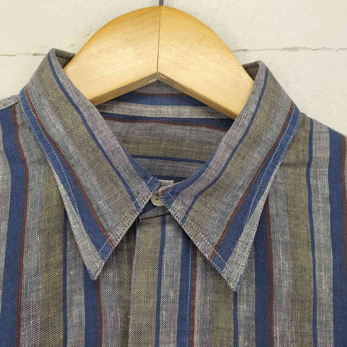 MADE IN ITALY ストライプシャツ ボックス メンズ JPN:M