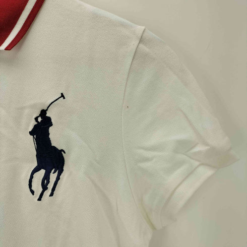 ラルフローレンゴルフ RALPH LAUREN GOLF S/S ビックポニー刺繍 ナンバリングポロシャツ レディース JPN:M