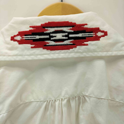 ポロラルフローレン POLO RALPH LAUREN L/S 民族刺繍デザインシャツ レディース US:6