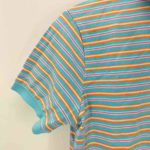 ポロバイラルフローレン Polo by RALPH LAUREN S/S スモールポニー刺繍ボーダーポロシャツ レディース JPN:XS
