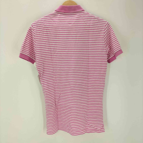 ポロバイラルフローレン Polo by RALPH LAUREN S/S スモールポニー刺繍ボーダーポロシャツ レディース JPN:XS