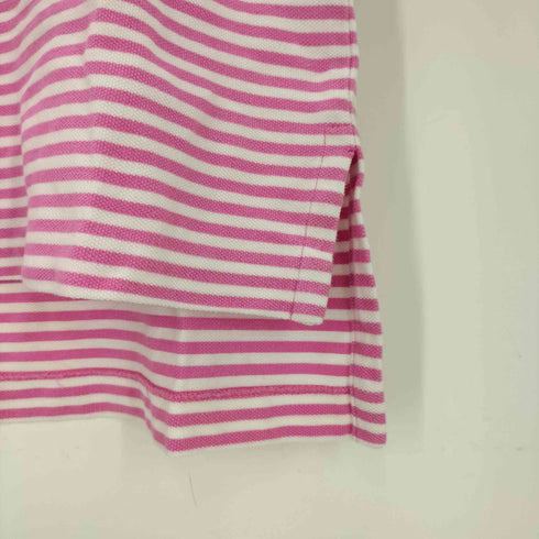 ポロバイラルフローレン Polo by RALPH LAUREN S/S スモールポニー刺繍ボーダーポロシャツ レディース JPN:XS
