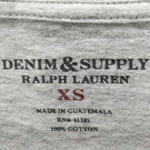 デニムアンドサプライ ラルフローレン DENIM & SUPPLY RALPH LAUREN S/S プリントTシャツ レディース JPN:XS