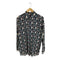 ボスヒューゴボス BOSS HUGO BOSS SLIM FIT STRETCH 総柄 レギュラーカラー 長袖シャツ メンズ import:L