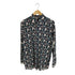 ボスヒューゴボス BOSS HUGO BOSS SLIM FIT STRETCH 総柄 レギュラーカラー 長袖シャツ メンズ import:L