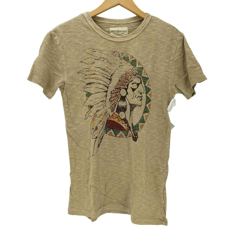 デニムアンドサプライ ラルフローレン DENIM & SUPPLY RALPH LAUREN S/S インディアンプリントTシャツ メンズ JPN:XS