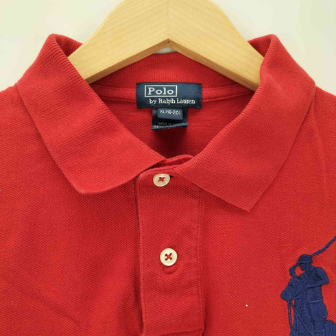 ポロバイラルフローレン Polo by RALPH LAUREN S/S ビッグポニー刺繍ポロシャツ レディース JPN:XL