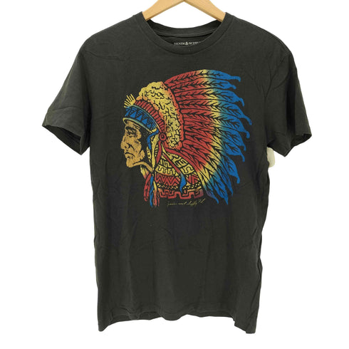 デニムアンドサプライ ラルフローレン DENIM & SUPPLY RALPH LAUREN S/S インディアンプリントTシャツ メンズ JPN:S