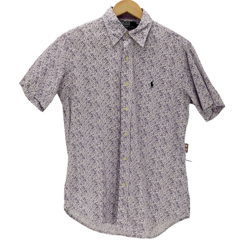 ポロバイラルフローレン Polo by RALPH LAUREN S/S スモールポニー刺繍花柄シャツ レディース JPN:S