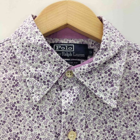 ポロバイラルフローレン Polo by RALPH LAUREN S/S スモールポニー刺繍花柄シャツ レディース JPN:S