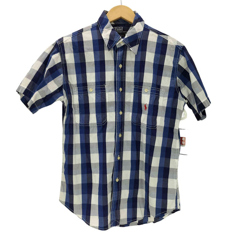 ポロバイラルフローレン Polo by RALPH LAUREN S/S スモールポニー刺繍チェック柄シャツ レディース JPN:S