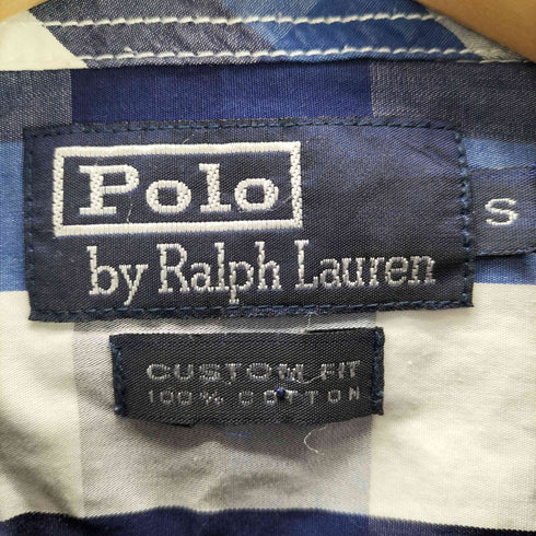 ポロバイラルフローレン Polo by RALPH LAUREN S/S スモールポニー刺繍チェック柄シャツ レディース JPN:S