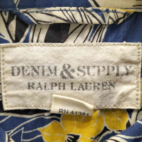 デニムアンドサプライ ラルフローレン DENIM & SUPPLY RALPH LAUREN S/S 花柄シャツ メンズ JPN:XS