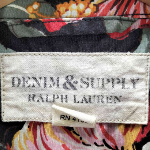 デニムアンドサプライ ラルフローレン DENIM & SUPPLY RALPH LAUREN S/S 花柄シャツ メンズ JPN:XS