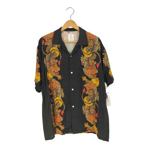 フラッグスタフ F-LAGSTUF-F S/S HAWAIIAN SHIRTS SUIKO 水虎 ハワイアンシャツ メンズ