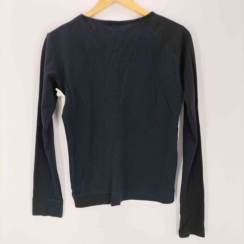 ソーバイアレクサンダーヴァンスロベ SO by alexander van slobbe L/S ポケットプリントデザインTシャツ メンズ