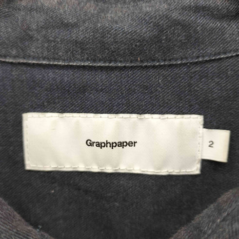 グラフペーパー Graphpaper Work Shirt メンズ JPN:2