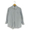 コムデギャルソンシャツ COMME des GARCONS SHIRT フランス製 丸襟 ラウンドカラー ストライプシャツ メンズ JPN:S