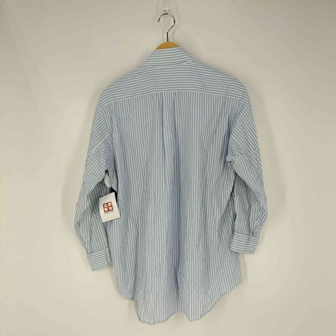 コムデギャルソンシャツ COMME des GARCONS SHIRT フランス製 丸襟 ラウンドカラー ストライプシャツ メンズ JPN:S