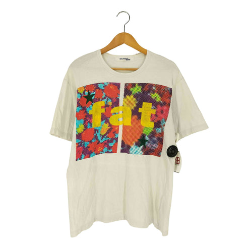 ジュンヤワタナベコムデギャルソンマン JUNYA WATANABE COMME des GARCONS MAN 初期 fat ラバープリント クルーネックTシャツ メンズ JPN:M
