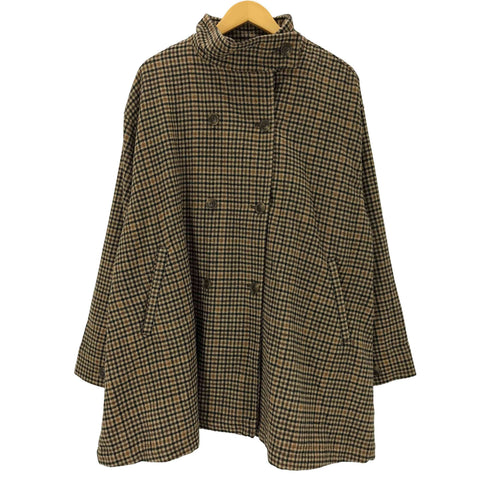 フリークスストア FREAKS STORE スタンドカラー チェック柄ショートコート レディース FREE