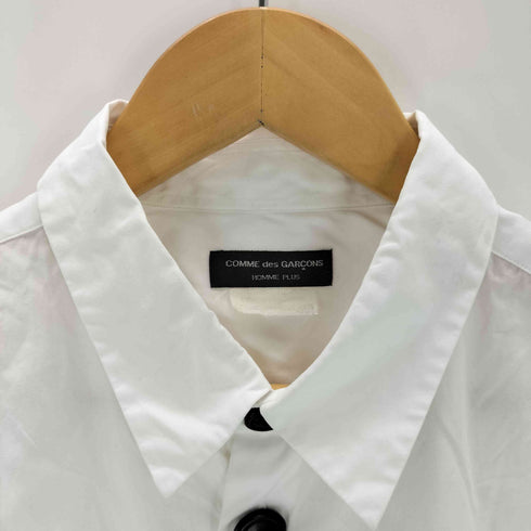 コムデギャルソンオムプリュス COMME des GARCONS HOMME PLUS AD2002 水牛製ビッグボタンシャツ メンズ