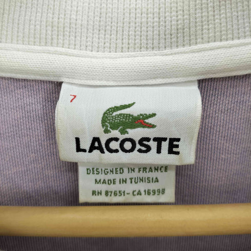 ラコステ LACOSTE 90S チュニジア製 カラーブロック ワンポイント 刺繍 トラックジャケット ジャージ メンズ 7