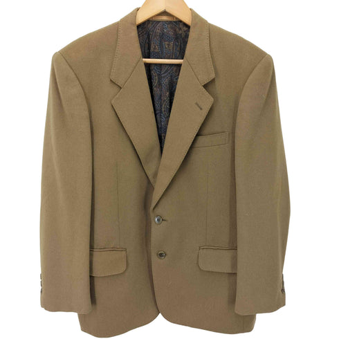 APPLAUSIVE COLLECTION PURE CASHMERE 裏地デザイン 2B テーラードジャケット メンズ 94AB4