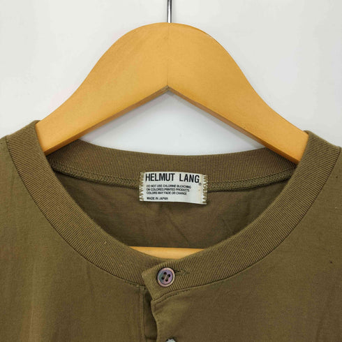 ヘルムートラング HELMUT LANG 90S~00S 日本製 S/S ヘンリーネックカットソー メンズ