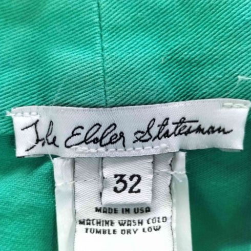 ジエルダーステイツマン THE ELDER STATESMAN USA製 コットンカラーパンツ メンズ 32