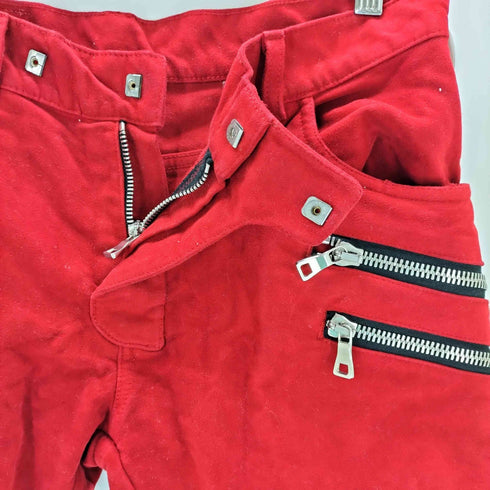 バルマン BALMAIN ポケット ジップデザインスキニーパンツ コーデユロイ メンズ 29